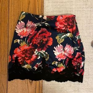 Urban outfitters floral skirt
